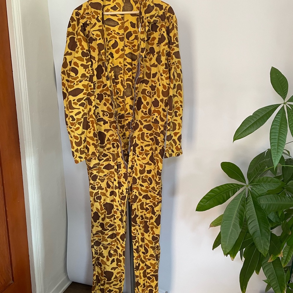 Vintage Camo Jumpsuit